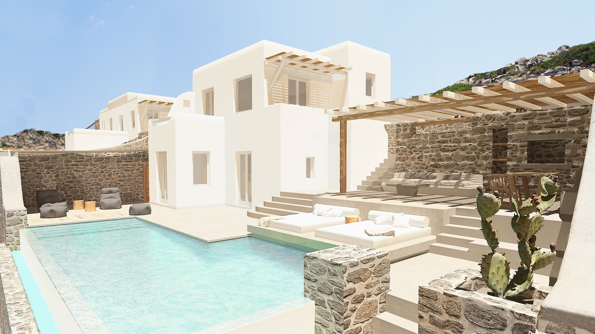 BELLEVUE VILLAS Ville a Naxos