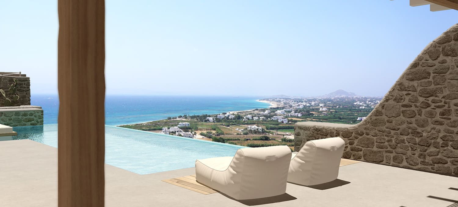 BELLEVUE VILLAS Ville a Naxos