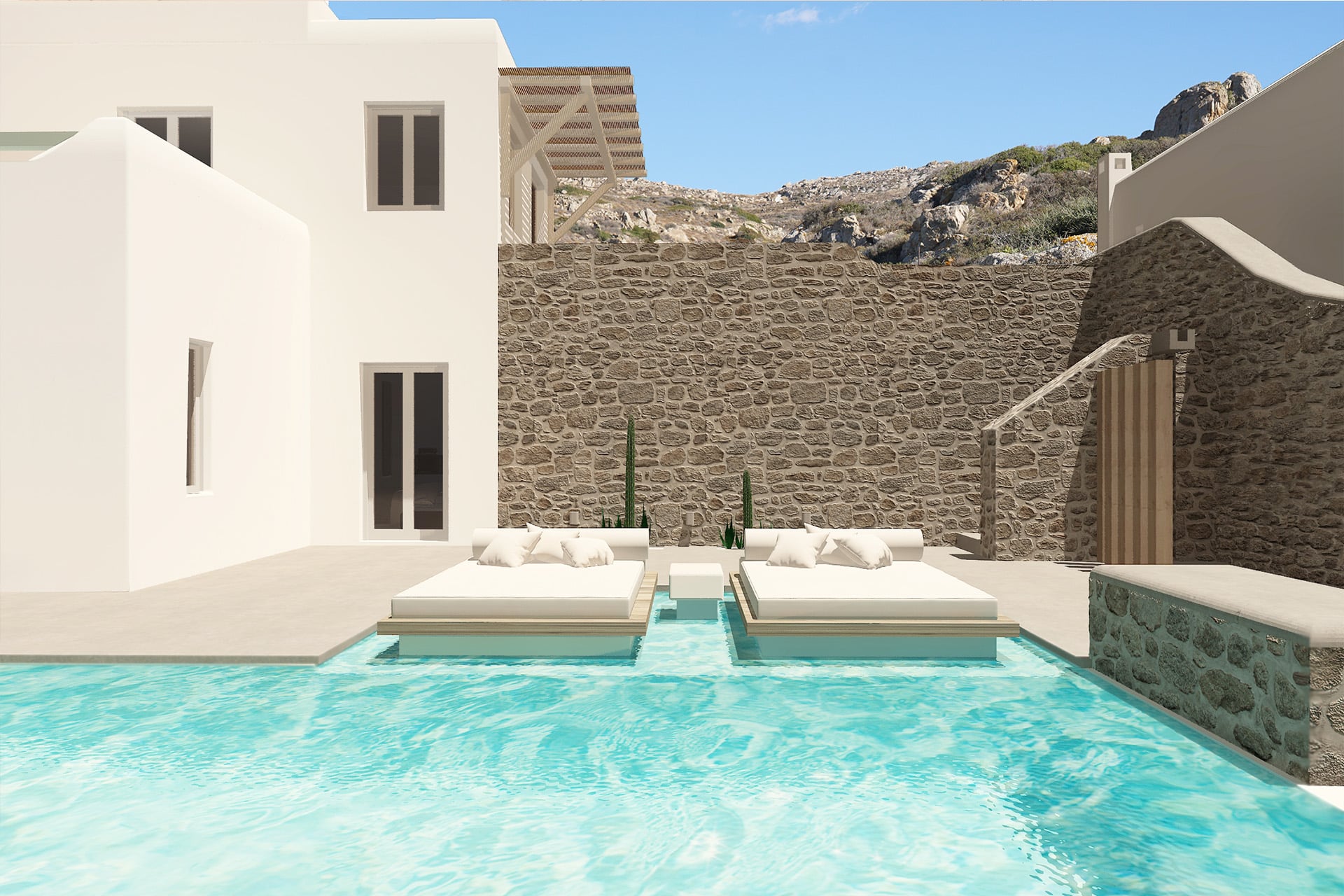 BELLEVUE VILLAS Ville a Naxos