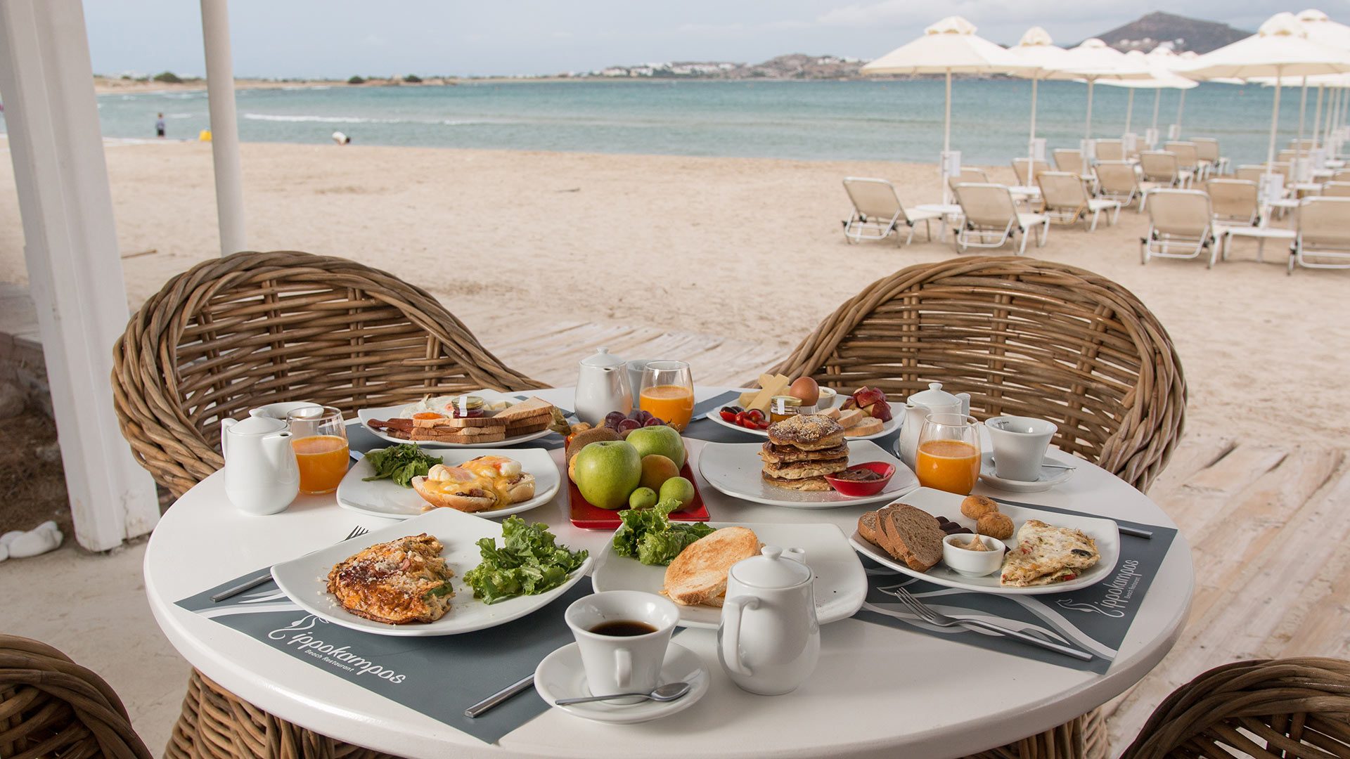 IPPOKAMPOS BEACHFRONT Breakfast 2