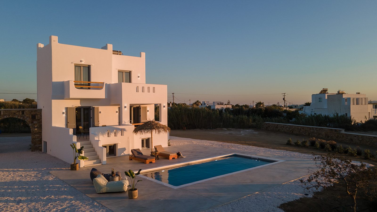 Villa Aura Agia Anna Naxos grecia